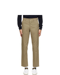Norse Projects Beige Slim Aros Trousers