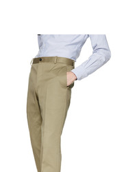 Thom Browne Beige Unconstructed Chinos