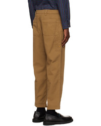Ps By Paul Smith Brown Carpenter Trousers
