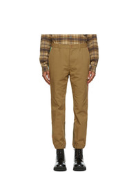 Gucci Brown Track Trousers