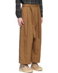 Naked & Famous Denim Brown Trousers