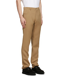 Courrèges Brown Twill Trousers
