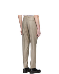 Tiger of Sweden Brown Wool Todd Trousers