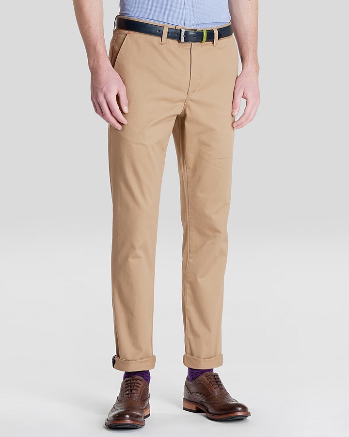 ted baker classic fit chinos