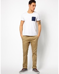 Diesel Chinos Chi Tight E Slim Fit Washed