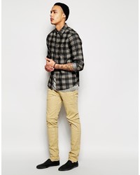 Solid Chinos In Skinny Fit