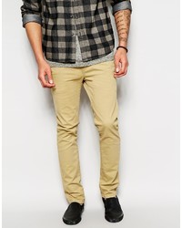 Solid Chinos In Skinny Fit