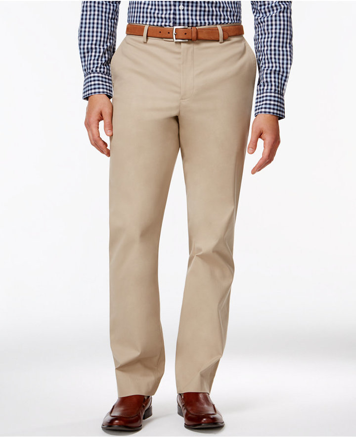 Tasso Elba Core Refined Chino Pants Only At Macys, $69 | Macy's | Lookastic