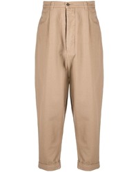 Ami Paris Cropped Chino Trousers