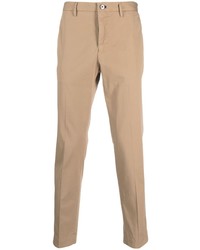 Incotex Cropped Cotton Chino Trousers