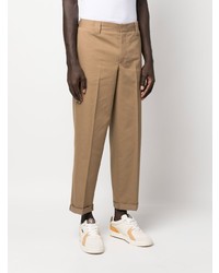 Golden Goose Cropped Straight Leg Chinos