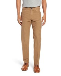 Incotex Five Pocket Solid Stretch Cotton Trousers