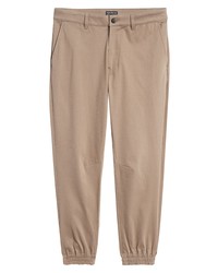 Frank and Oak Flex Stretch Cotton Blend Joggers In Chocolate Chip At Nordstrom