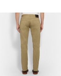 Gieves Hawkes Regular Fit Cotton Blend Twill Chinos