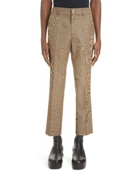Givenchy Houndstooth Trousers In Light Brownbrown At Nordstrom