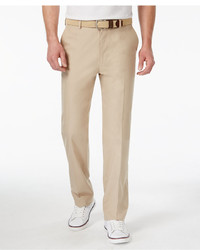 Tommy Hilfiger Khaki Cotton Classic Fit Pants