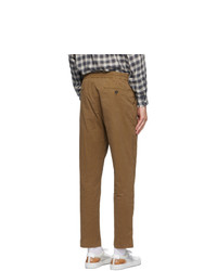 PRESIDENTs Khaki Gart Dyed Vernon Trousers