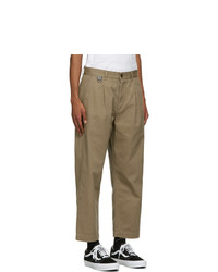 DOUBLE RAINBOUU Khaki Paradise Trousers