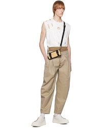 Feng Chen Wang Khaki Trousers