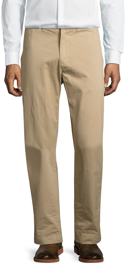 Billy Reid Leonard Straight Leg Chino Pants Khaki, $92 | Last Call by ...