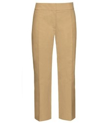 Marni Mid Rise Cropped Cotton Chino Trousers