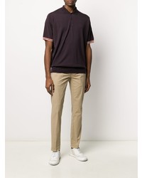 Jacob Cohen Mid Rise Tapered Leg Chinos