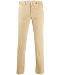 Jacob Cohen Mid Rise Tapered Leg Chinos