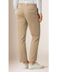 Burberry Modern Fit Cotton Chinos