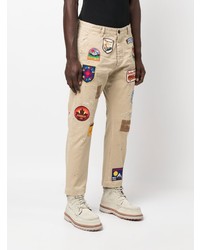 DSQUARED2 Patch Detail Straight Leg Chinos
