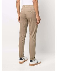 Dondup Pleated Slim Fit Chinos