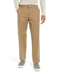 Vince Relaxed Cotton Blend Trousers In Iron Woods At Nordstrom