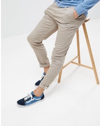 YOURTURN Relaxed Fit Chino In Brown