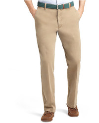 Izod Saltwater Straight Fit Flat Front Chino Pants