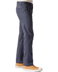 Dockers Slim Fit Alpha Khaki Textured Flat Front Pants