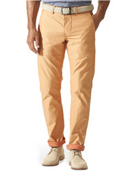 Dockers Slim Fit Alpha Khaki Textured Flat Front Pants