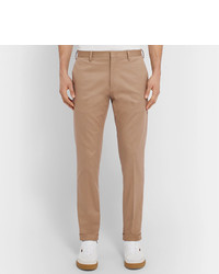 Paul Smith Slim Fit Tapered Cotton Blend Twill Trousers