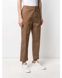 Dondup Straight Leg Cotton Chino Trousers