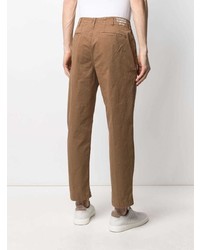 Dondup Straight Leg Cotton Chino Trousers