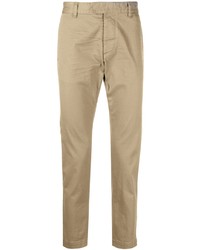 DSQUARED2 Stretch Cotton Stripe Detail Chinos