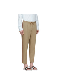 Moncler Tan Cotton Trousers