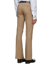 EGONlab Tan Wool Sami Tailored Trousers