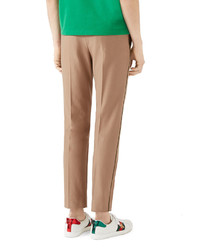 Gucci Tipped Cotton Chinos