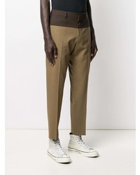 Pt01 Two Tone Panel Trousers
