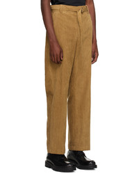 Solid Homme Brown Trousers