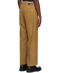 Solid Homme Brown Trousers