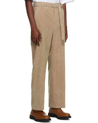 Solid Homme Tan Trousers