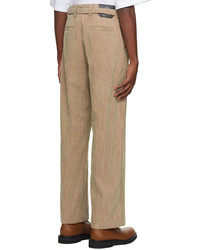 Solid Homme Tan Trousers
