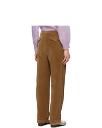 Gucci Tan Cotton Corduroy Trousers