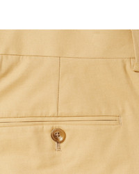 J.Crew Beige Ludlow Cotton Suit Trousers