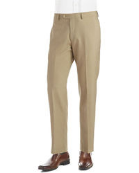 Lauren Ralph Lauren Classic Fit Mid Weight Flat Front Wool Trouser Pants